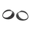 Protective ABS Headlight Bezel Cover with Clip On Installation Headlight & Grille Rings Vehicle Accessories for JK