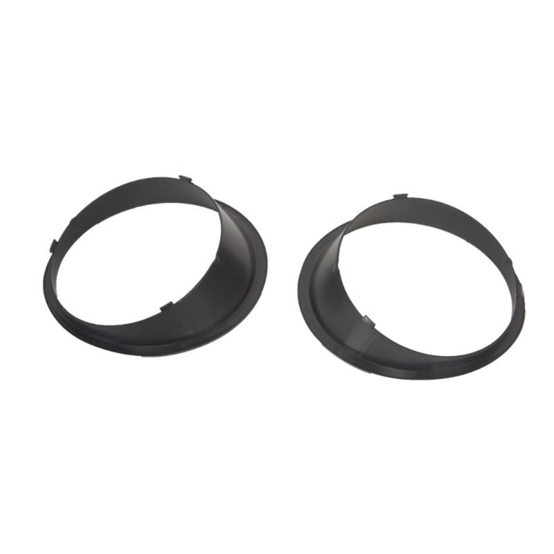 Protective ABS Headlight Bezel Cover with Clip On Installation Headlight & Grille Rings Vehicle Accessories for JK
