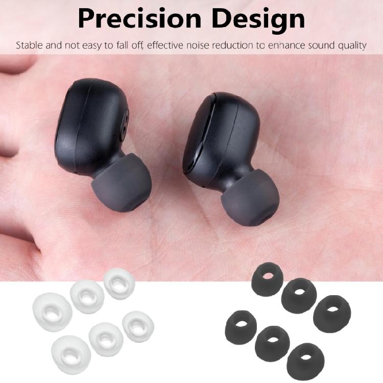 6Pcs Silicone Ear Tips Earbuds Covers for Buds Z2 Noise Isolation and Comfortable Listenings