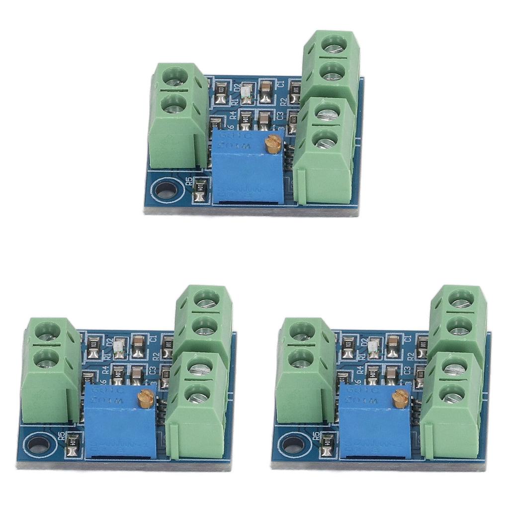3 Pcs Current to Voltage Converter Module 0‑20mA to 0‑5V Transmitter Signal Conversion Conditioning 