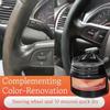 QC19 Car Leather and Plastic Repair Polishing Wax - Automotive Interior Reconditioning Cream for Leather/plastic/rubber Care
