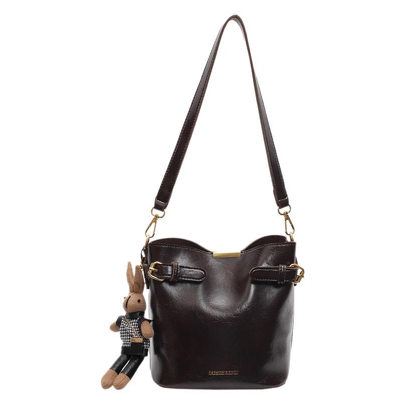 2025 Handbag Bag New Fashion Large Capacity Retro Portable Shoulder Messenger Bag Women's Bag