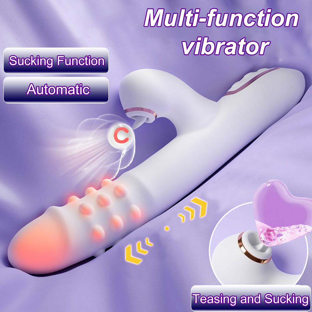 Vibrators Thrusting Dildo for Women 10 Vibration Thrust Rotating Mode Clit G Spot Stimulator Sex Toys for Couple Pleasure