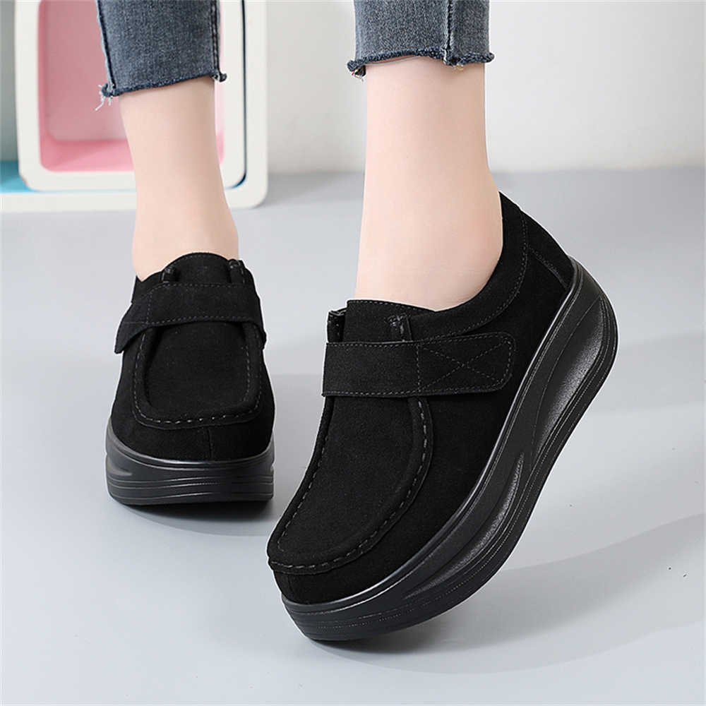 Fashion Size 38 Spring-autumn Women Boots High Heels Womens Platform Shoes Red Big Boots Sneakers Sports Funny Sneakeres Sheos