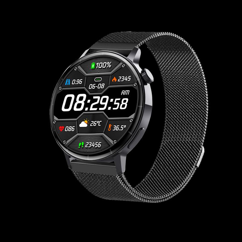 COUVEZI F67S Smartwatch with Non-invasive Blood Glucose & Health Monitoring (CN Version)