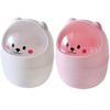 Flip Lid Wastebasket with Lid Waterproof Small Garbage Can  Workers in the workplace