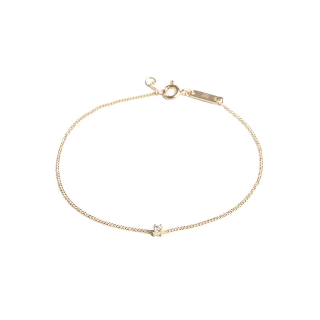 Mezmic Fairy Cognac Diamond Chain Bracelet