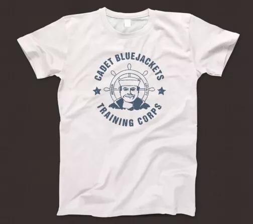 

Cadet Bluejackets Training Corps T Shirt 1018 Navy Sailor Logo 70s Deborah Harry 4XL