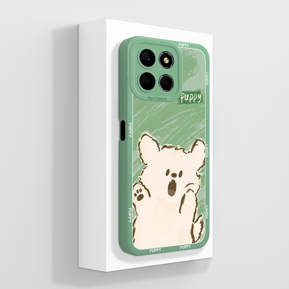 For Honor X8 X8B X8A Case Creative Paiting Cover For HonorX8B Honor X 8 5G Funda Soft Liquid Silicone Anti Drop Phone Back Cover