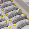 10 Pairs Thick Crossing Long Natural Looking Fake Eyelashes Make Up False Lashes
