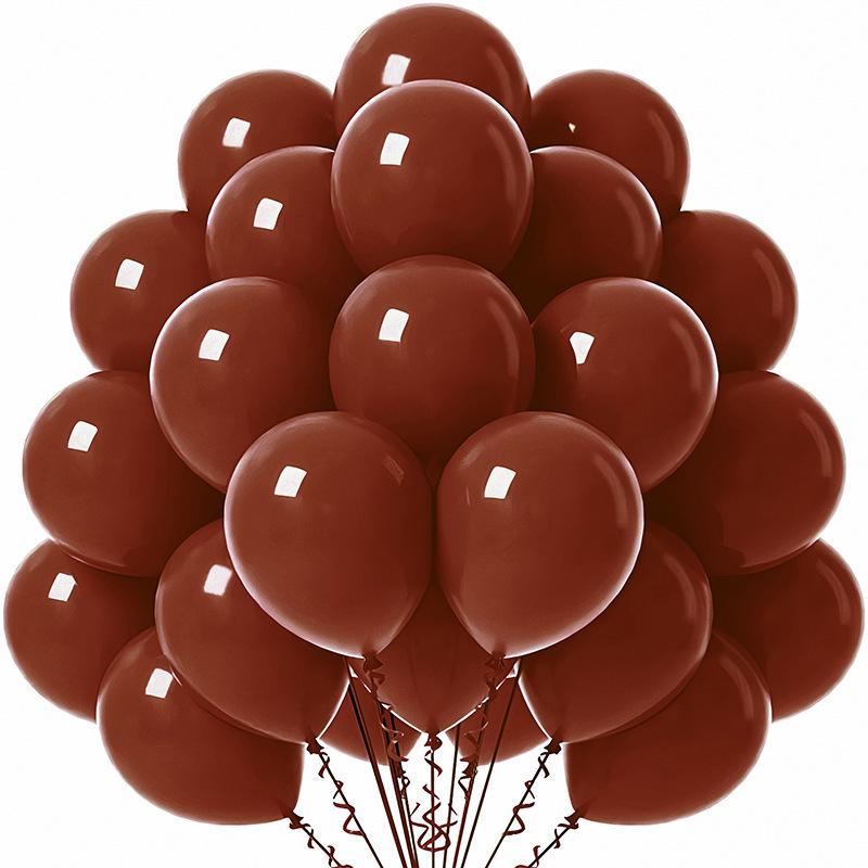 Einfarbiges 10-Zoll-Matte-Latexballon-Set für Kindergeburtstagsdekoration