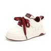 Girls little white shoes 2025 new spring and autumn children's shoes white sports shoes low-top board shoes student running shoes