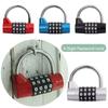 4 Digit Number Combination Travel Password Lock Combination Padlock Zinc Alloy Safely Code Lock