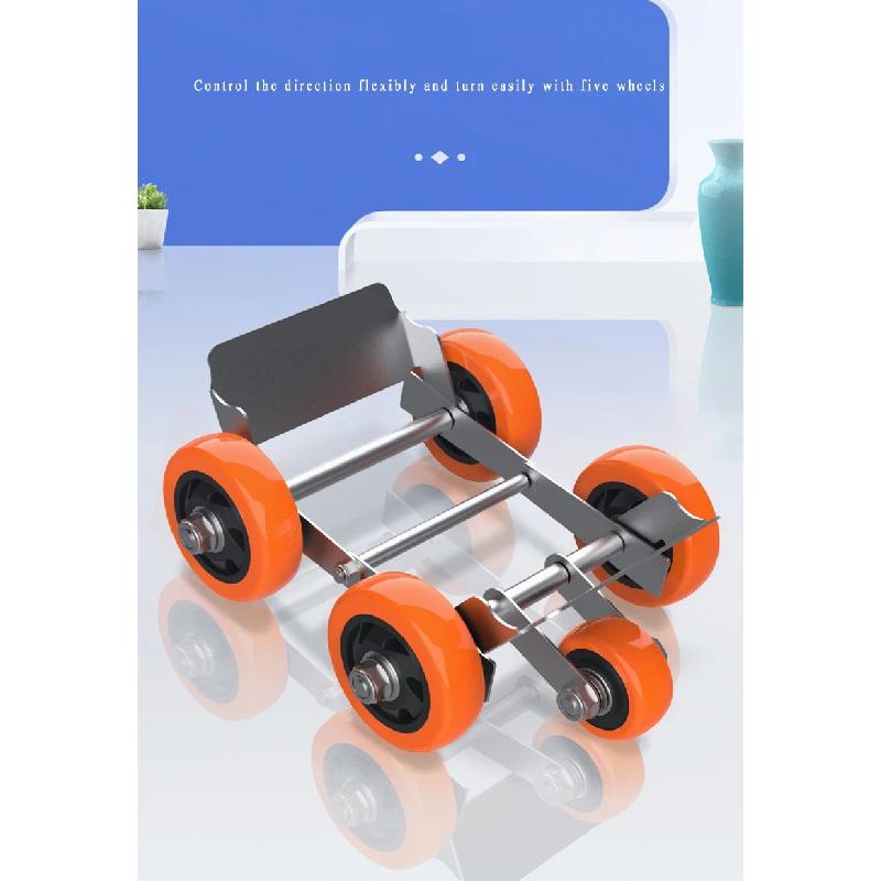 Carrello Portautoveicoli da 1500 kg con Ruote Girevoli Robuste Pattini per Veicoli Ruota per Carrello Riparazione Auto Scivolo Veicolo Carrello per Spostamento Veicoli