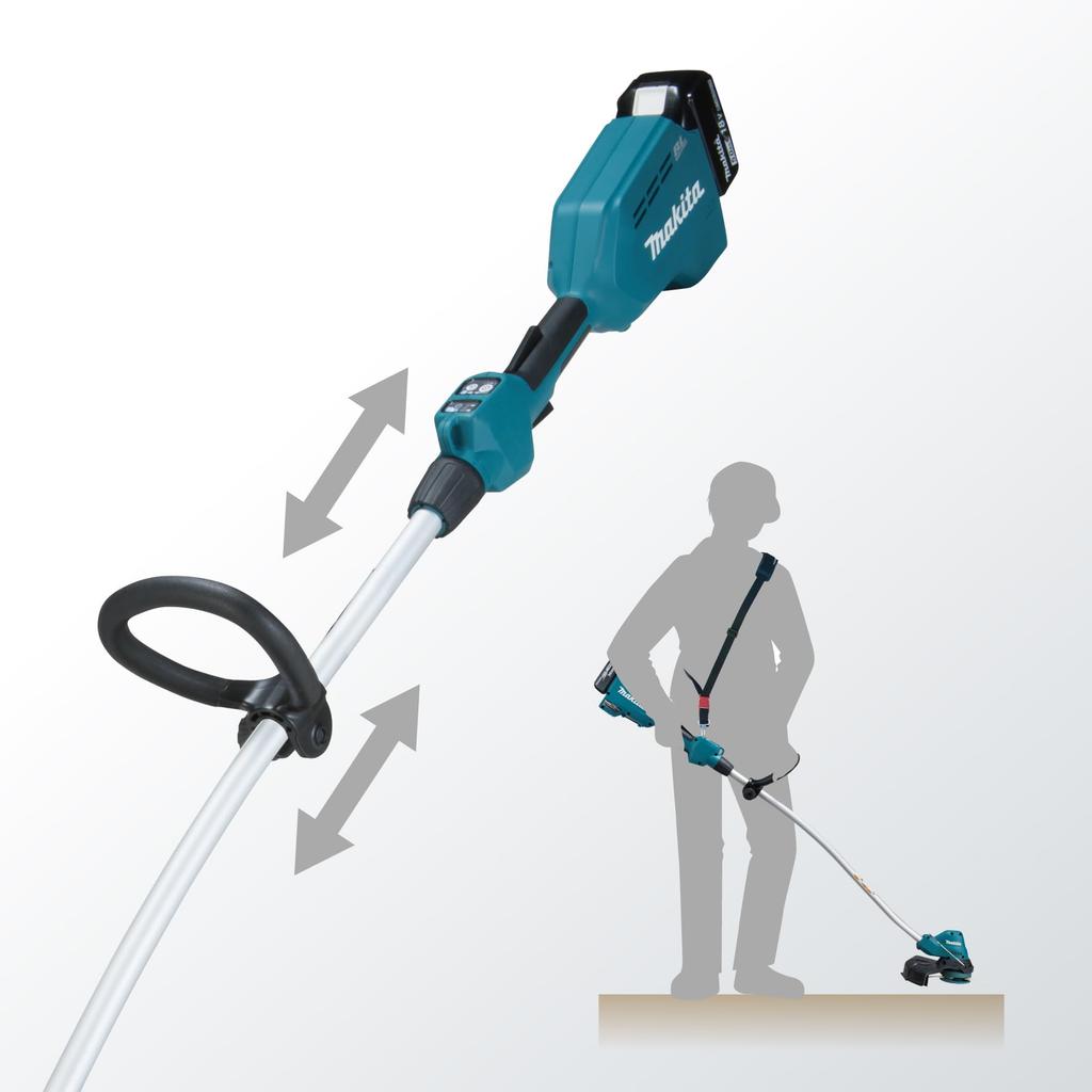 Makita Cordless Grass Trimmer 18V 3Ah Battery and Charger Included MUR189DWF