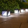 LED Fence Street Column Lamp Waterproof High Brightness Patio Fence Gate Lamp Villa Garden Street Lamp for Lawn Pathway Driveway