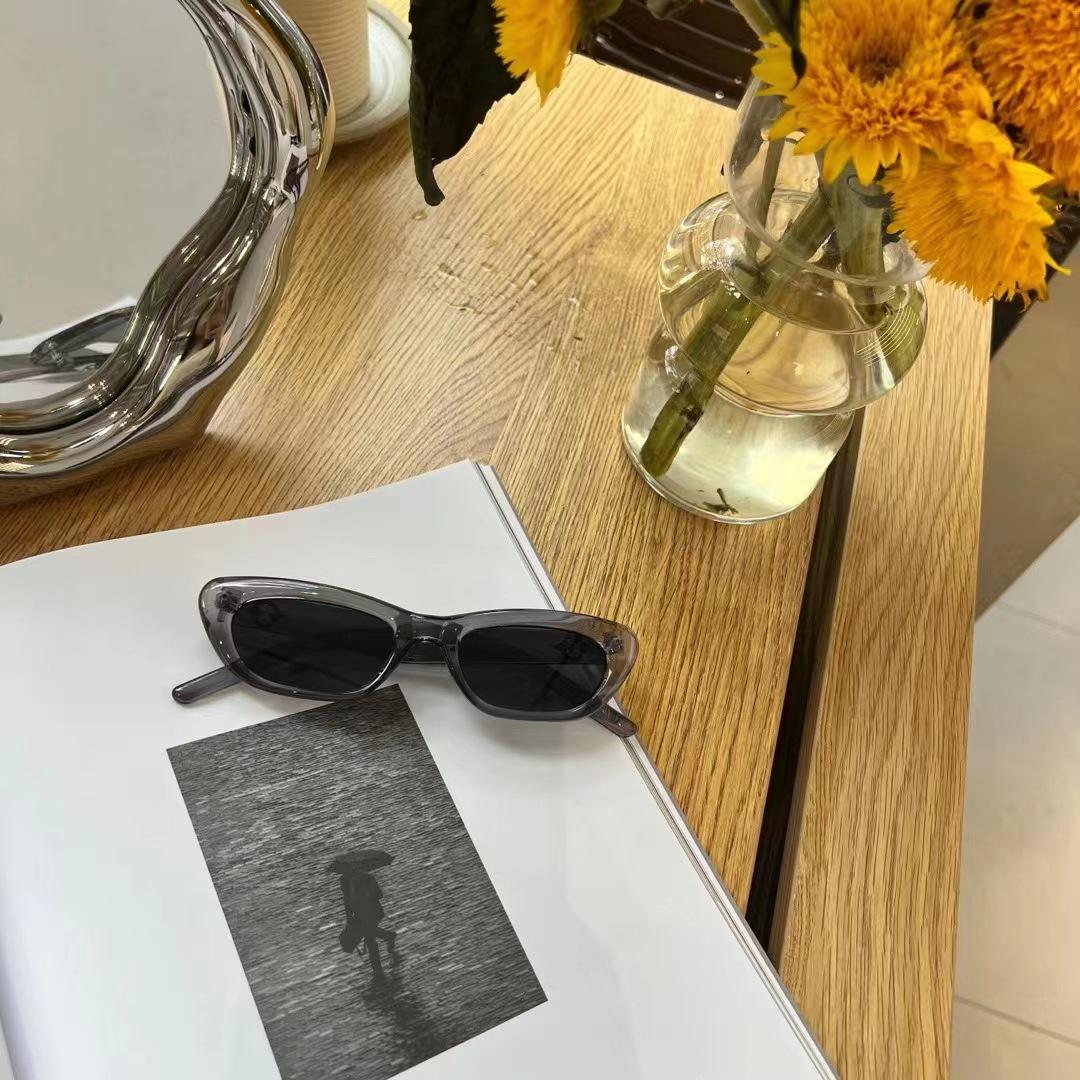 

European American Style Male Sunglasses Cat Eye Shape Anti-reflective Sun Eyeglasses Female Driving Travelling Man Sunglass