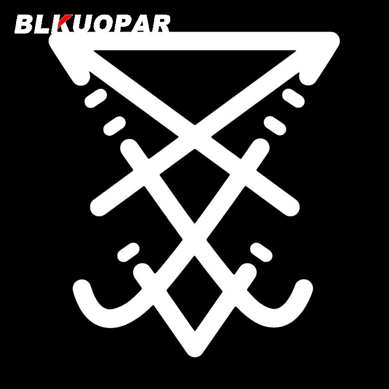 BLKUOPAR Bible Jesus Lucifer Satan Angel Demon Religious Icon Creative Car Stickers Windows Trunk Helmet Decals VAN Accessories