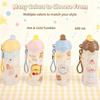 600Ml 201Stainless Steel Water Bottle Keeps Drinks  Or Cold Large Capacity Cute And Trendy Design Convenient Carrying