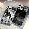 Goodnight Punpun Phone Case Phone Case For iPhone 17 16 15 14 13 12 Pro Max Plus Fantasy Glitter Aurora Water Ripple Cover