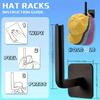 No Punching Hat Storage Hook, Hanging Plastic Hook, Used for Self-adhesive Hooks for Keys, Hats, Towels, Sundries, Storage Racks,