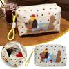 Dachshund Gifts Makeup Bag,Large Capacity Makeup Organizer Bag Portable Travel Toiletry Case for Women Cosmetic Bag