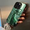 M-Medusa- Griechische- Mythologie Handyhülle Für iPhone 17,16,15,14,13,12,11 Plus Pro Max Farbige Silberne Handyhülle