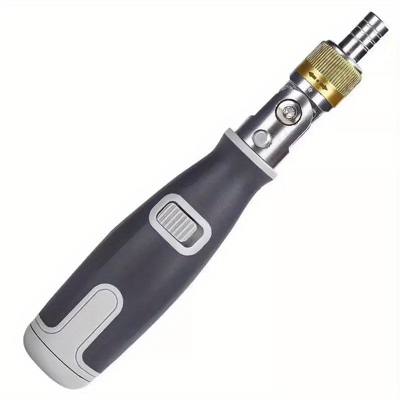 10 In 1 Portable Ratchet Screwdriver Multifunctional Hidden Screwdriver Head Corner Capable Multi Angle Screwdriver Set