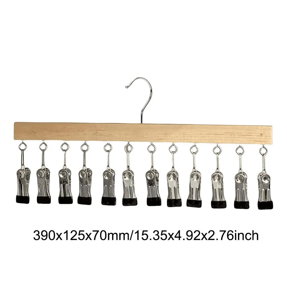 10 STUKS Roestvrijstalen Kledinghanger Clip Broekhanger Kast Kledingorganizer Kledingknijpers Hoed Kledinghaken Knijpers