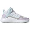 Adidas Neo Play9tis 2.0 Casual Shock Absorbing Non-Slip Mid-Top Skate Shoes Women Sneaker White Blue Purple FW9353