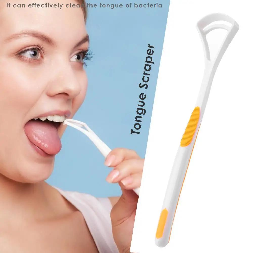 2025 New Tongue Scraper Cleaner Oral Care Cleaning Tongue Scraper Brush Keep Fresh Breath Tongue Coating Oral Hygiene Care Tools
