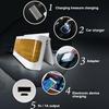 Luxury Edition Car Ventilation Fan Exhaust Fan Solar Exhaust Fan Cooler Heat Dissipation for Car General Types of Cars