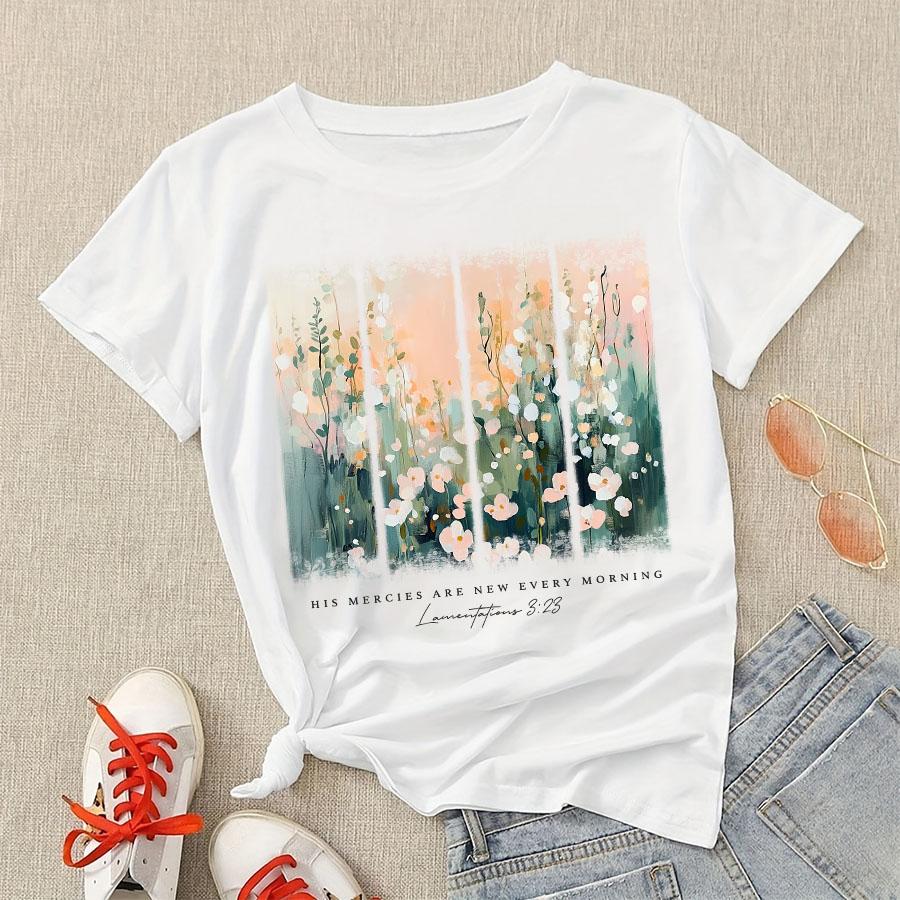 

Wildflower Bible Scriptures Hot Stamping, Heat Transfer Printing, Stickers, T-shirts, Sports Shirts, Clothing, Canvas Bags, Pillowcases, Decoration 6XL