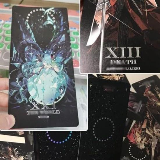 Compatible Fate Tarot Cards FGO Grand Order Anime 23 Pieces Cosplay Props Board Game (23 Cards) Parallel Import