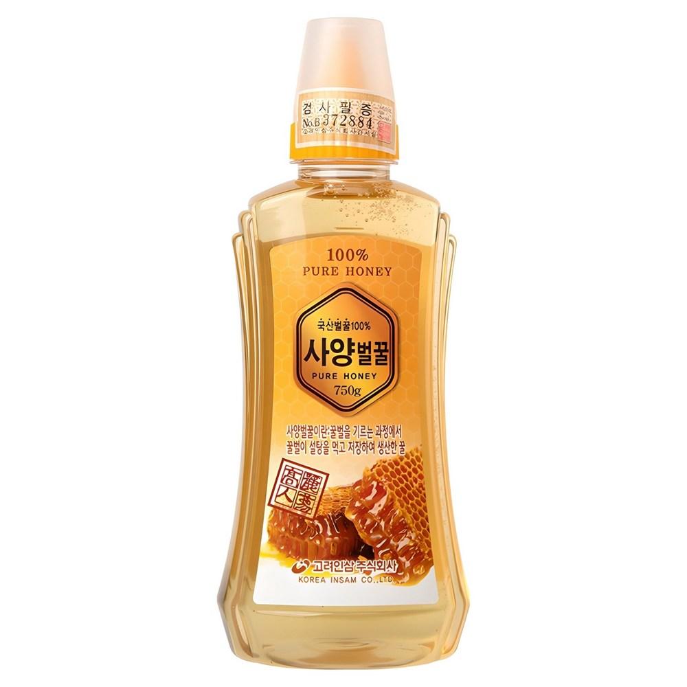 Korean Ginseng Sugar-fed Honey 750g 1 pcs