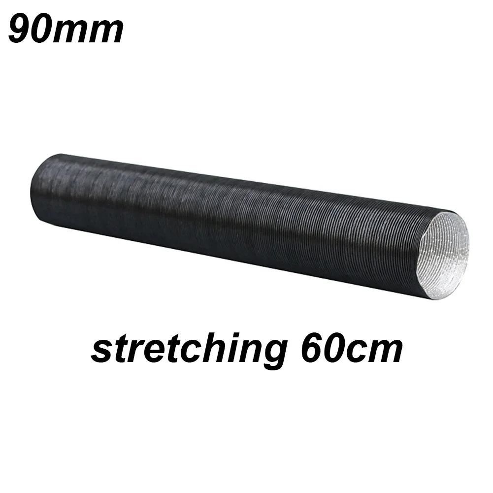 

Aluminium Foil Heating Duct ID90 mm Air Intake Hose Compatible with Diesel Heater and Multiple Outlet Hose Systems