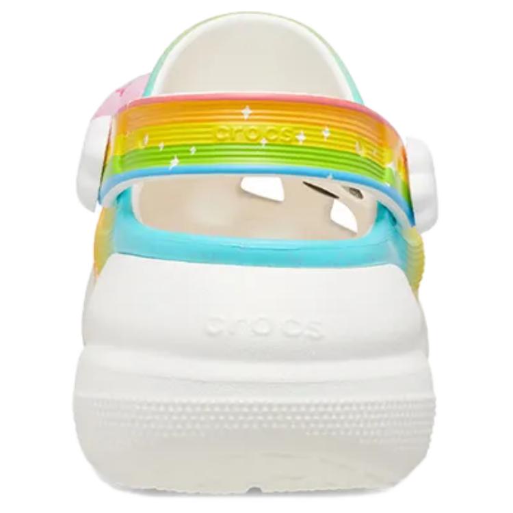 Care Bears X Crocs  Crush Clog Rainbow Women Sneakers Multi-Color White 210103-100