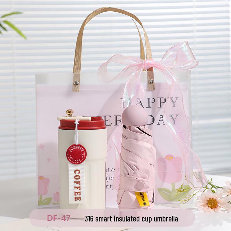 Aiki Select A1 Insulated Bottle & Umbrella Set DF-47 Insulated Bottle & Umbrella