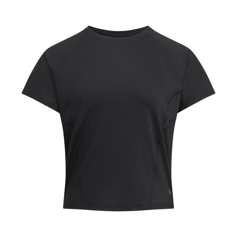 Under Armour Short Sleeved T Shirts Women s Black 6010114-001 L