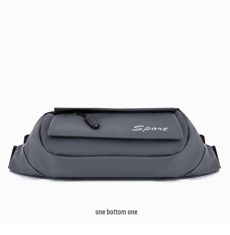 Men's Waterproof Construction Fanny Pack - Durable, Sturdy Crossbody Bag and Wallet for Middle-Aged & Elderly Workers