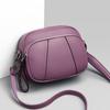 New Mini Mobile Phone Shoulder Bag Three Layer Crossbody Bag Korean Version Women's Small Bag Korean Version Round Bag