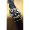 Used CITIZEN Automatic Watch Black Dial Nylon Strap