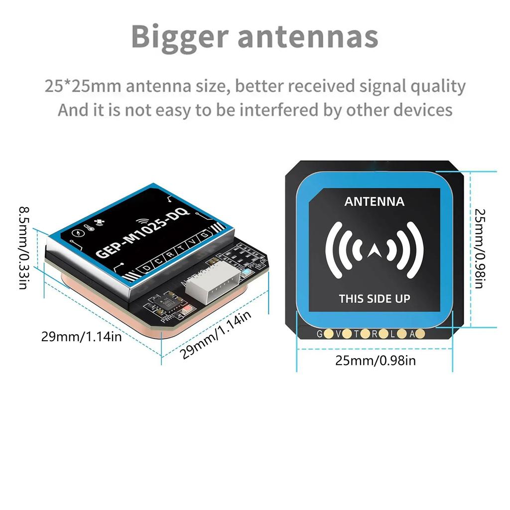 Low Power Positioning Sensoring Module M1025/M1025Q/M1025DQ/M1025MQ/M1025I/M1025DI/M1025MI for Robotics Applications