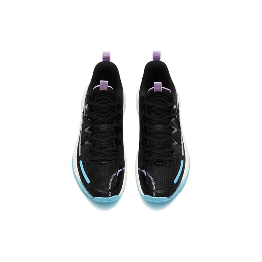 New Anta Skyline Team Cushioning Anti Slip And Wear Resistant Low Top Team Performance Basketball Shoes Lotus Purple 112311601-3