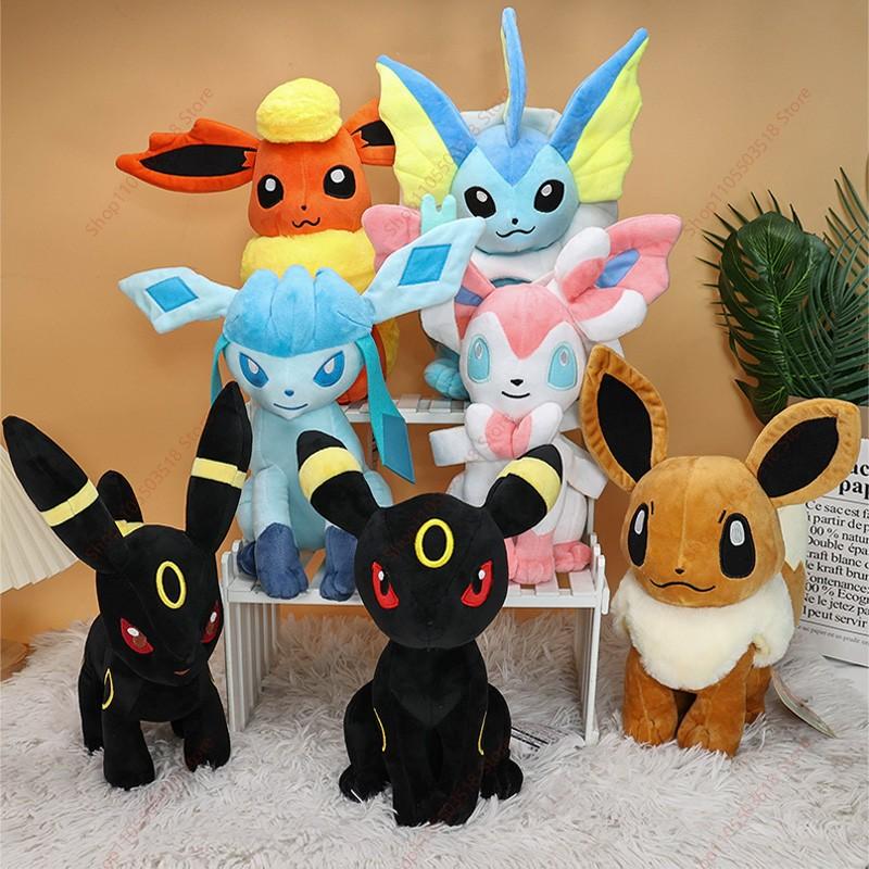 35Styles Pokémon Plush Toys Umbreon Eevee Espeon Vaporeon Flareon Jolteon Leafeon Glaceon Sylveon Cute Cartoon Stuffed Animal