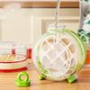 Creative Ice Cube Mold with Straps Straws Ice Maker Portable Plastic Ice Cup Kettle Outdoor Fitness Drink Bottle Ice Cube Tray