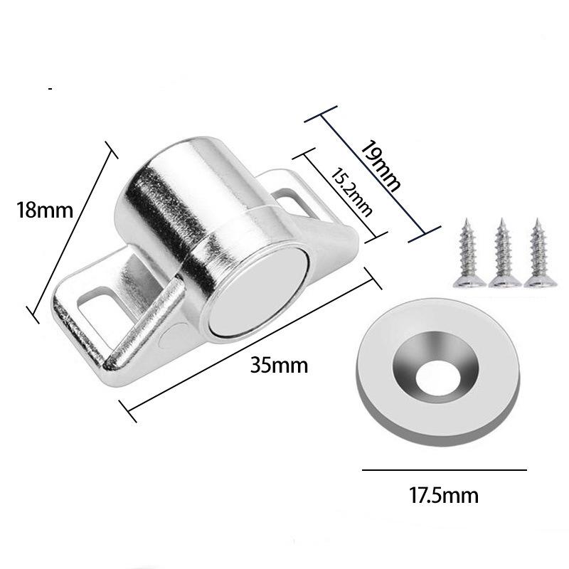 Magnet Cabinet Door Catch, Magnetic Furniture Door Stopper, Closer, Strong Super Powerful Magnets Latch