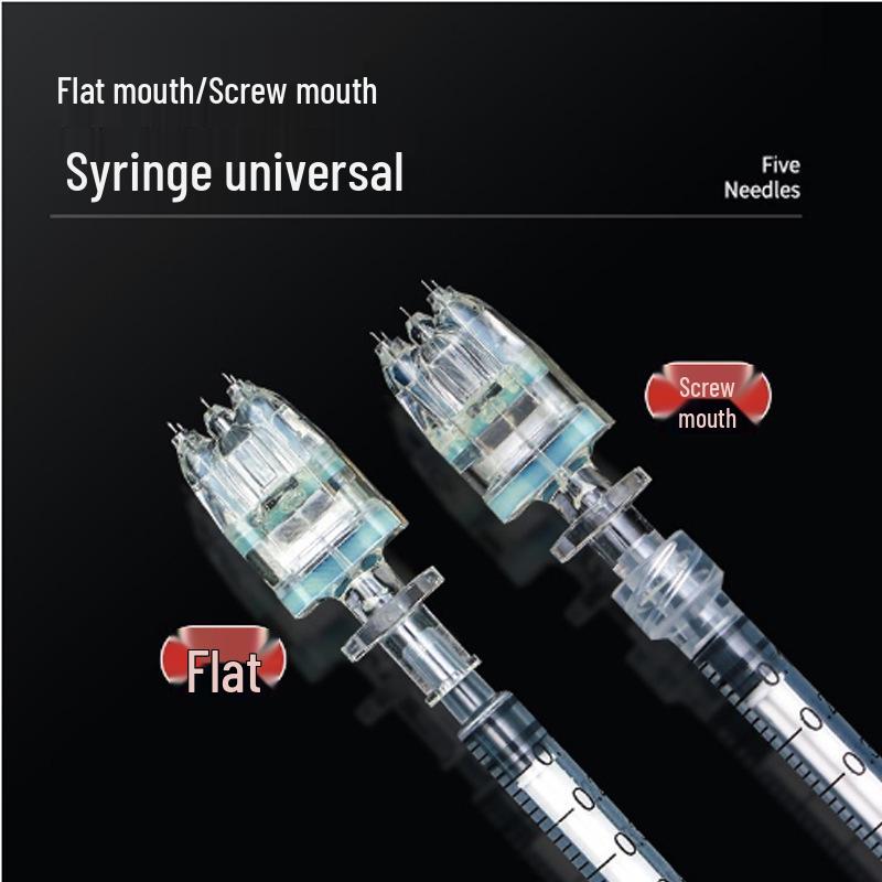 Kangpuwo Hand-Stitched Crystal 32G 1.5mm Five-Needle Beauty Micro-Surgery Kit