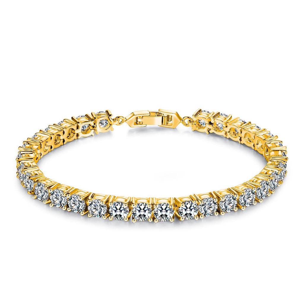 Zircon Bracelet: Women's Light Luxury & Exquisite Bangle for a High-End, Fashionable Look