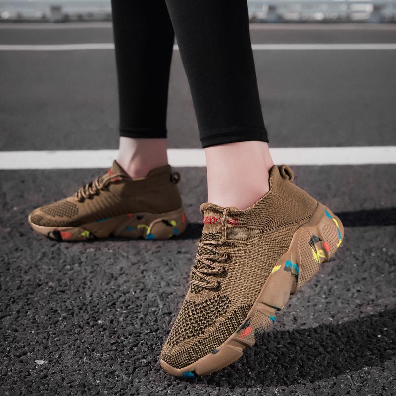 Женские суперлегкие летающие тканые туфли из кокосового ореха. Мужские носки. Обувь — фото 6